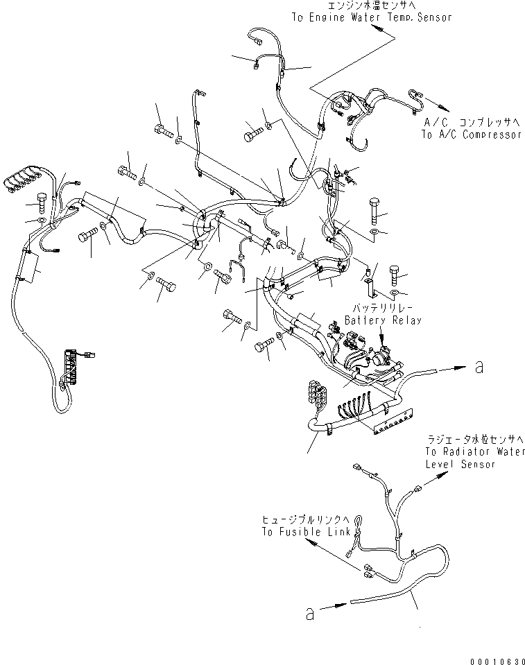 Жгут проводов 22U-06-82720 KOMATSU
