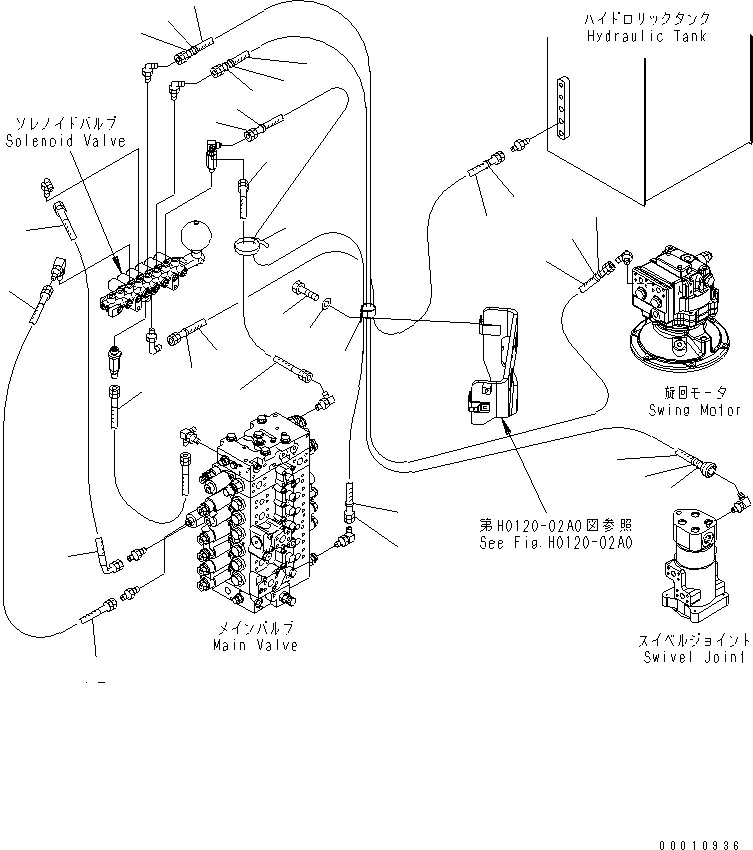 Шланг 22U-62-85430 KOMATSU