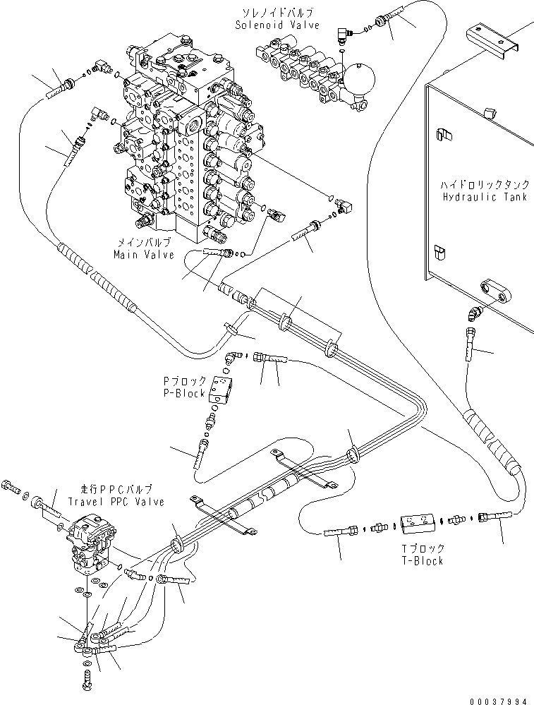 Шланг 207-62-KD980 KOMATSU