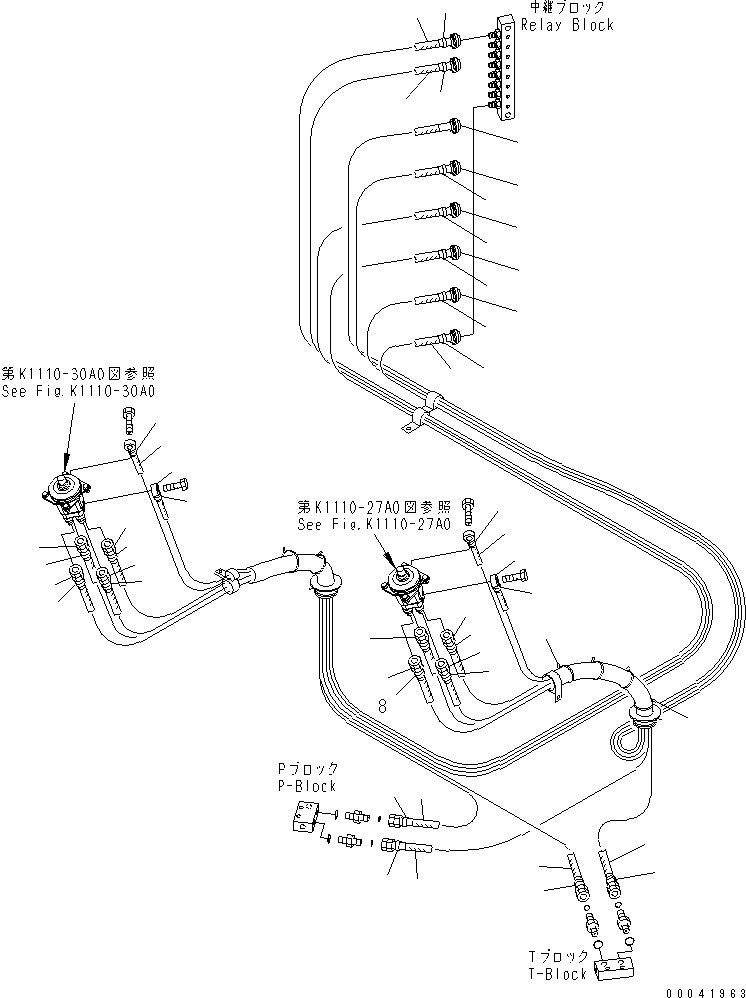Шланг 207-62-KC210 KOMATSU