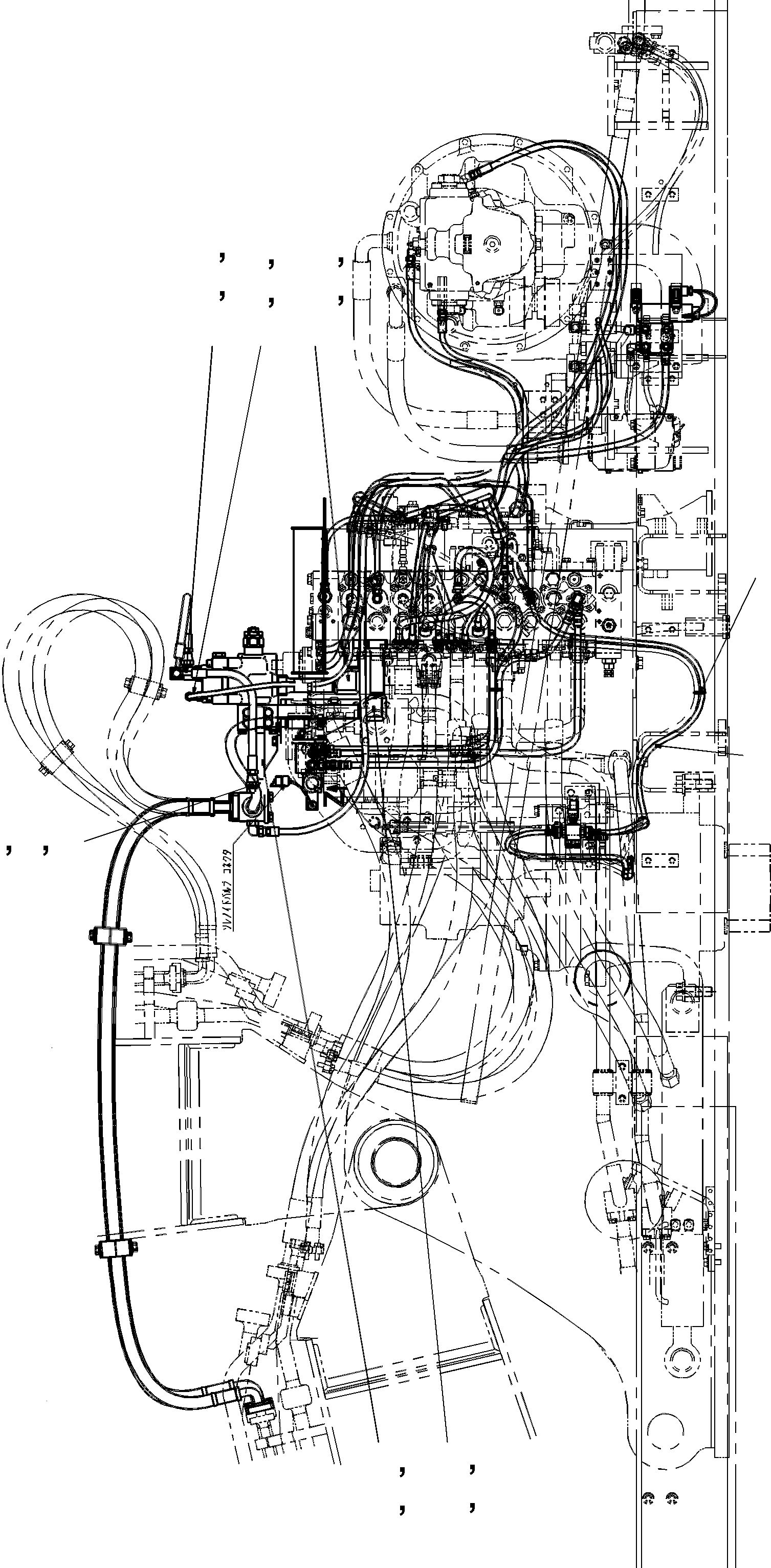 Шланг в сборе 207-62-84340 KOMATSU
