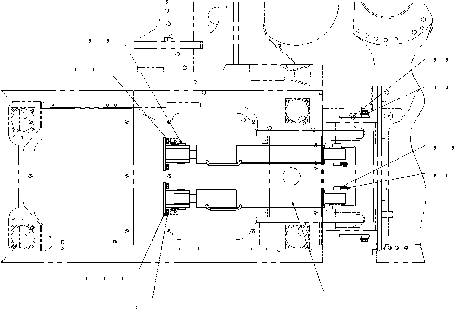 Палец 207-70-KC660 KOMATSU