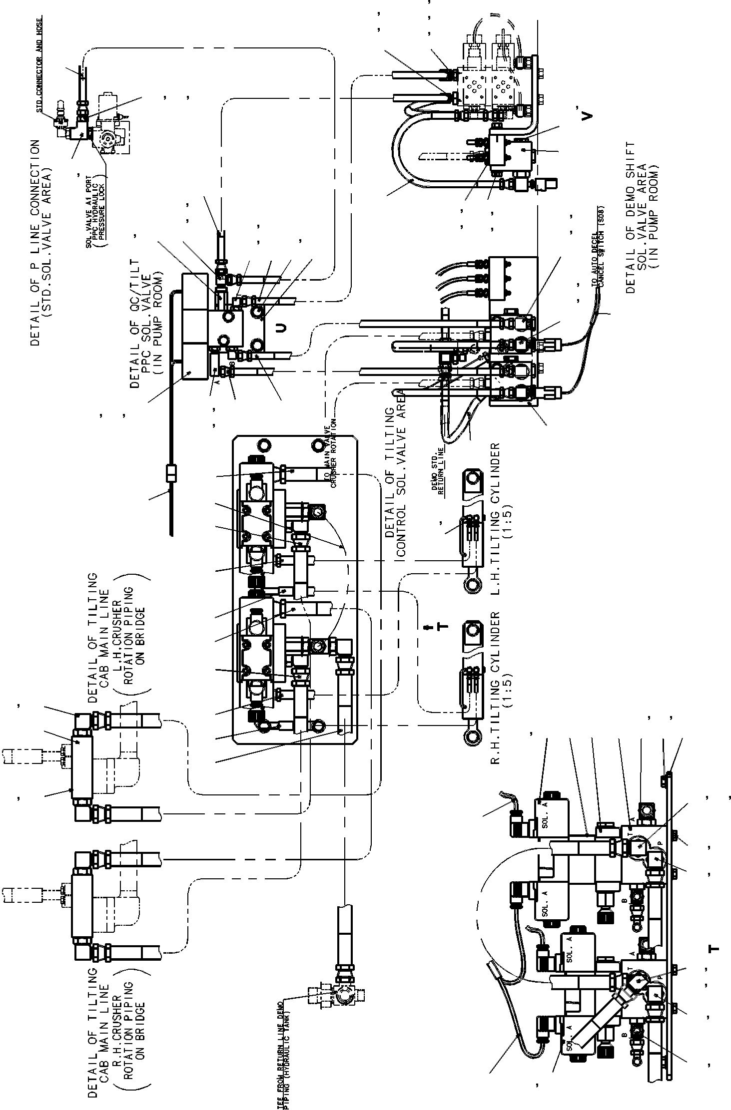 Шланг 07086-00515 KOMATSU