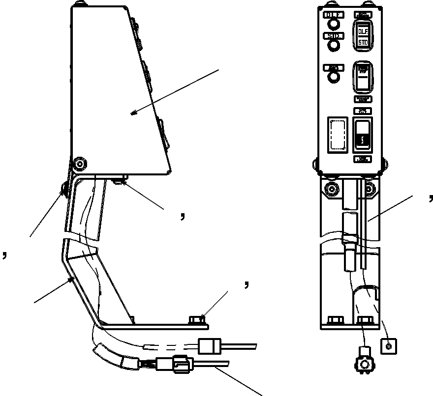 Жгут проводов 207-06-KA181 KOMATSU