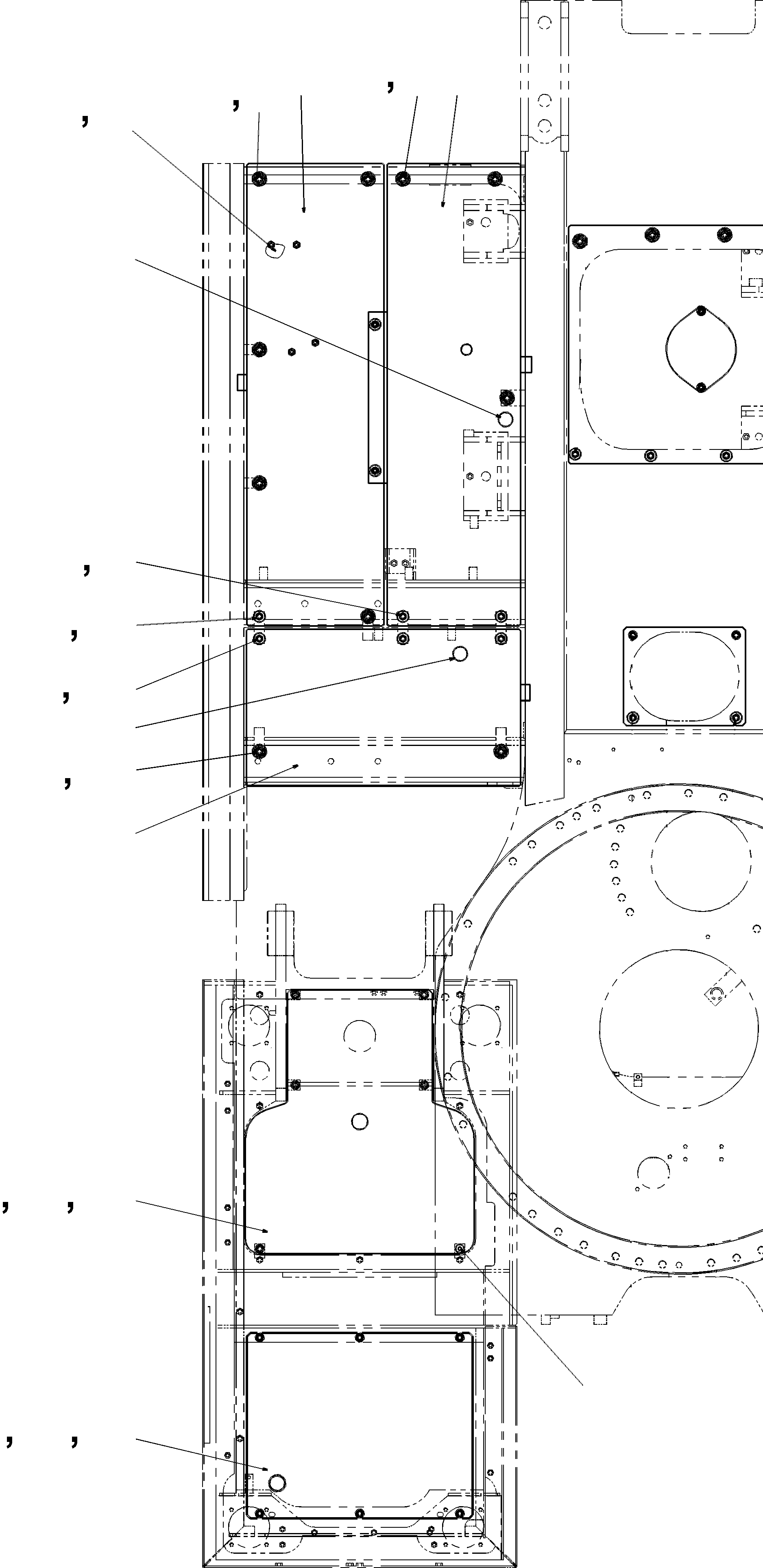 Крышка 207-54-KB710 KOMATSU
