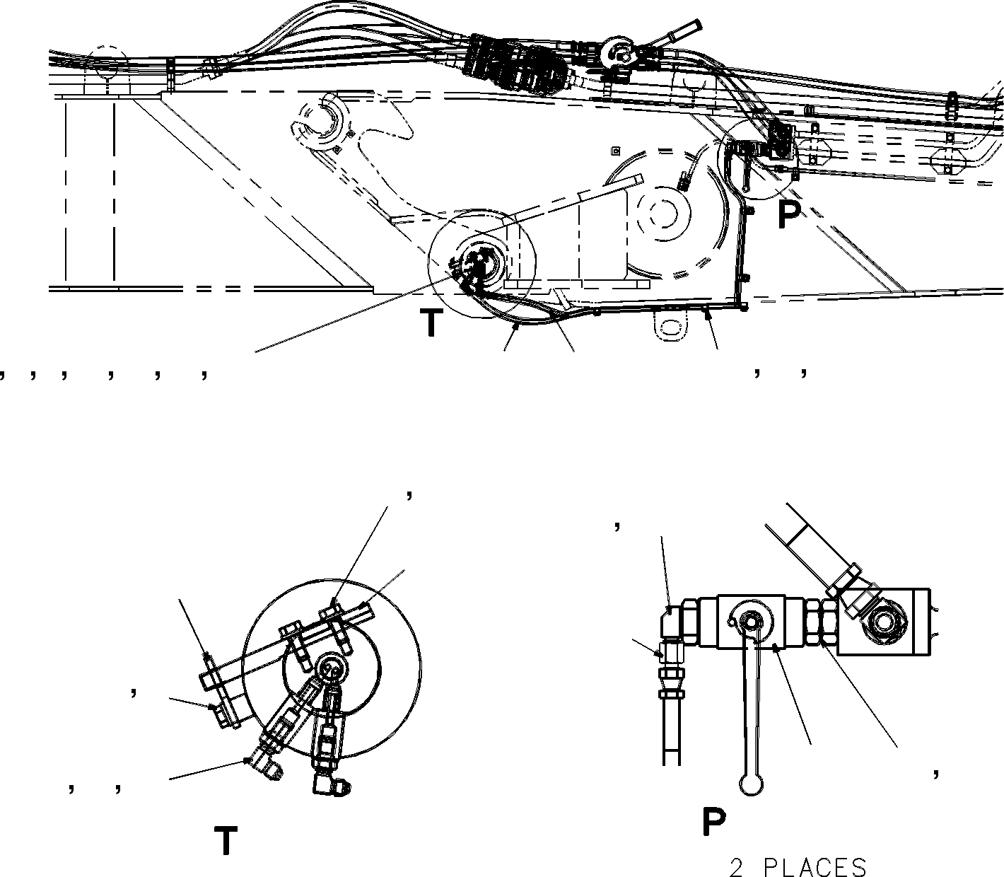 Уплотнительное кольцо круглого сечения 700212434 KOMATSU
