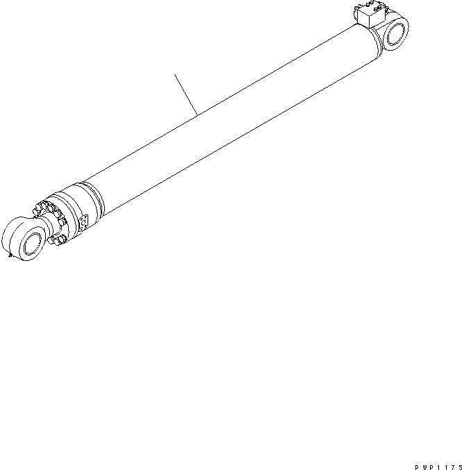 CYLINDER GROUP,(SEE FIG.Y1620-11A1) (\8\707-01-XA880) KOMATSU