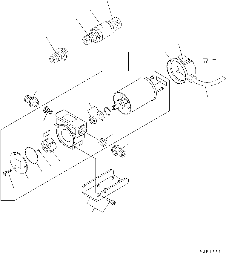 насос в сборе 20Y-04-K2080 KOMATSU