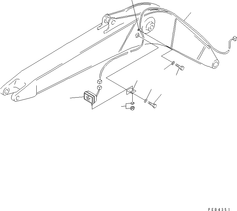 Жгут проводов 207-06-K2150 KOMATSU