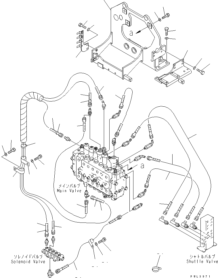 Шланг 207-62-K2330 KOMATSU