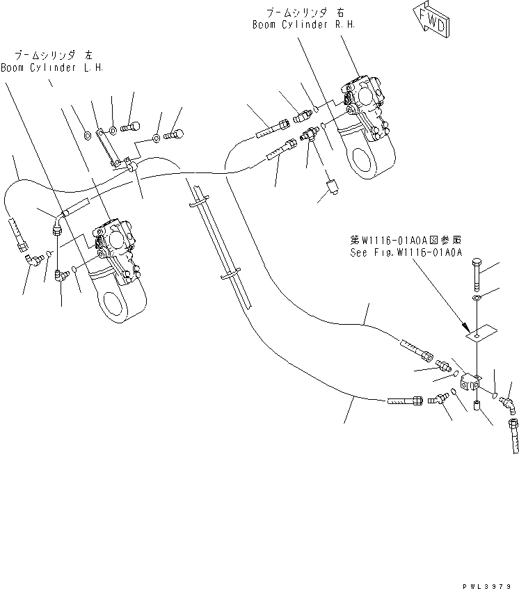 Шланг 207-62-K2230 KOMATSU