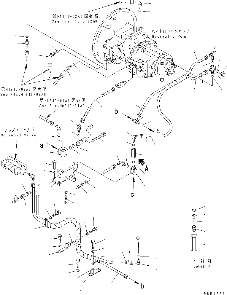 Шланг в сборе 207-62-68340 KOMATSU