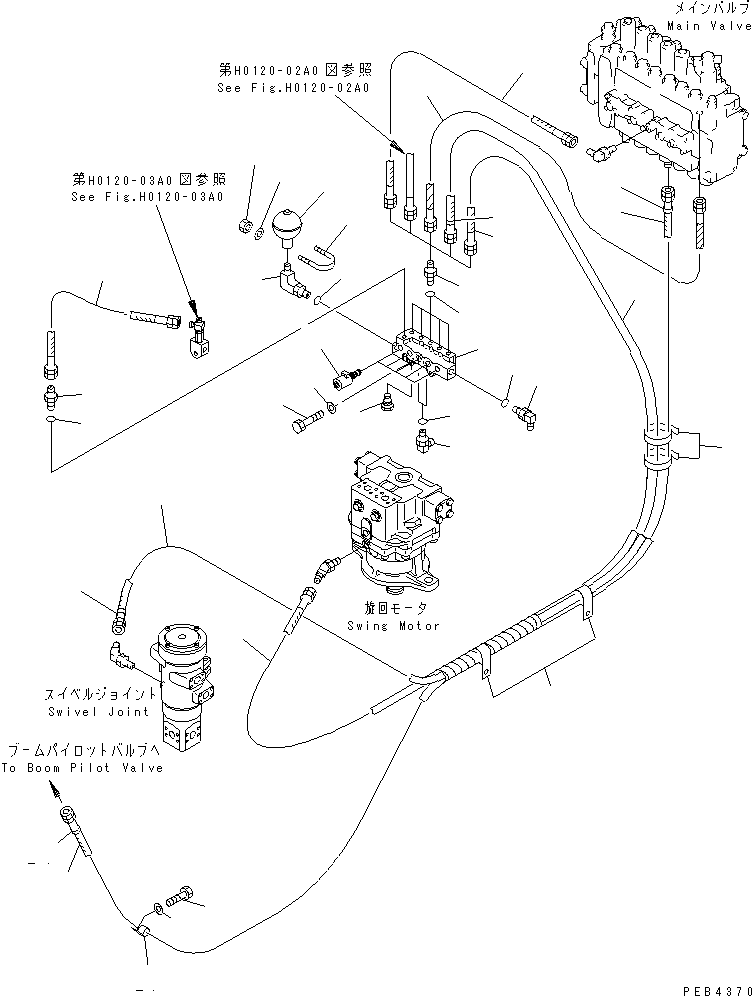 Шланг в сборе 207-62-68310 KOMATSU