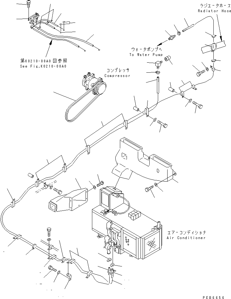 Ниппель 207-979-K110 KOMATSU