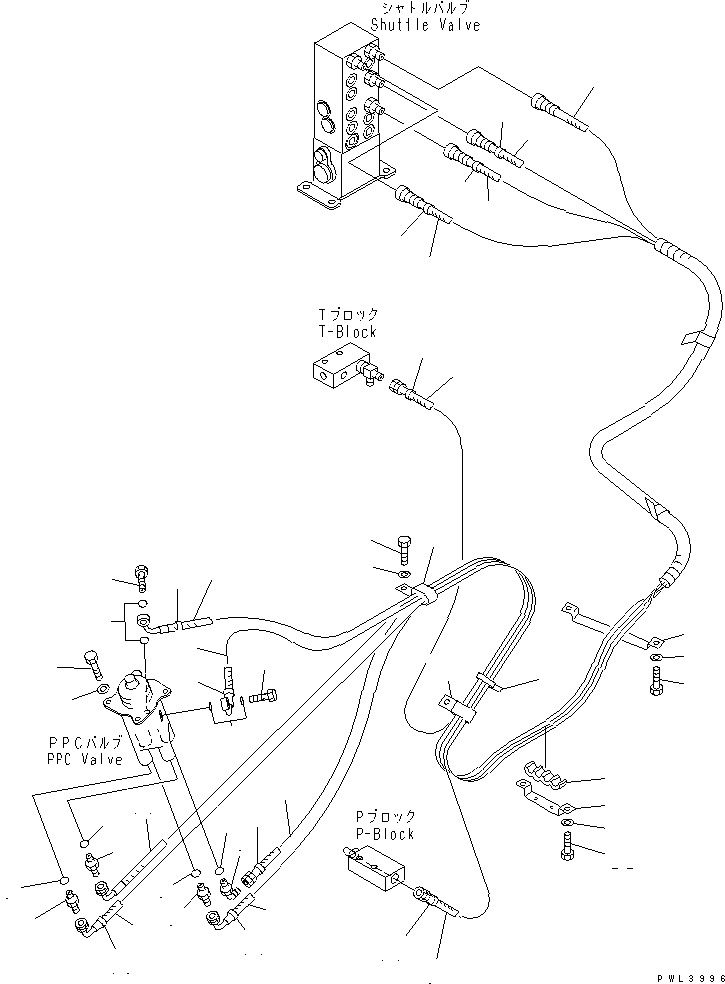 Шланг 207-62-K2650 KOMATSU