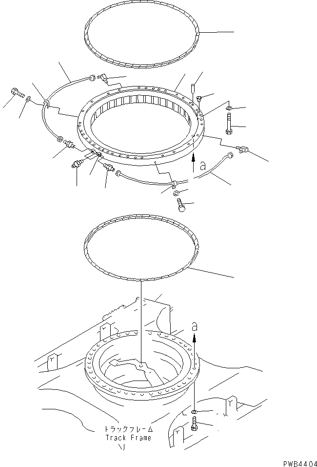 SWING CIRCLE ASS'Y 207-25-68100 KOMATSU