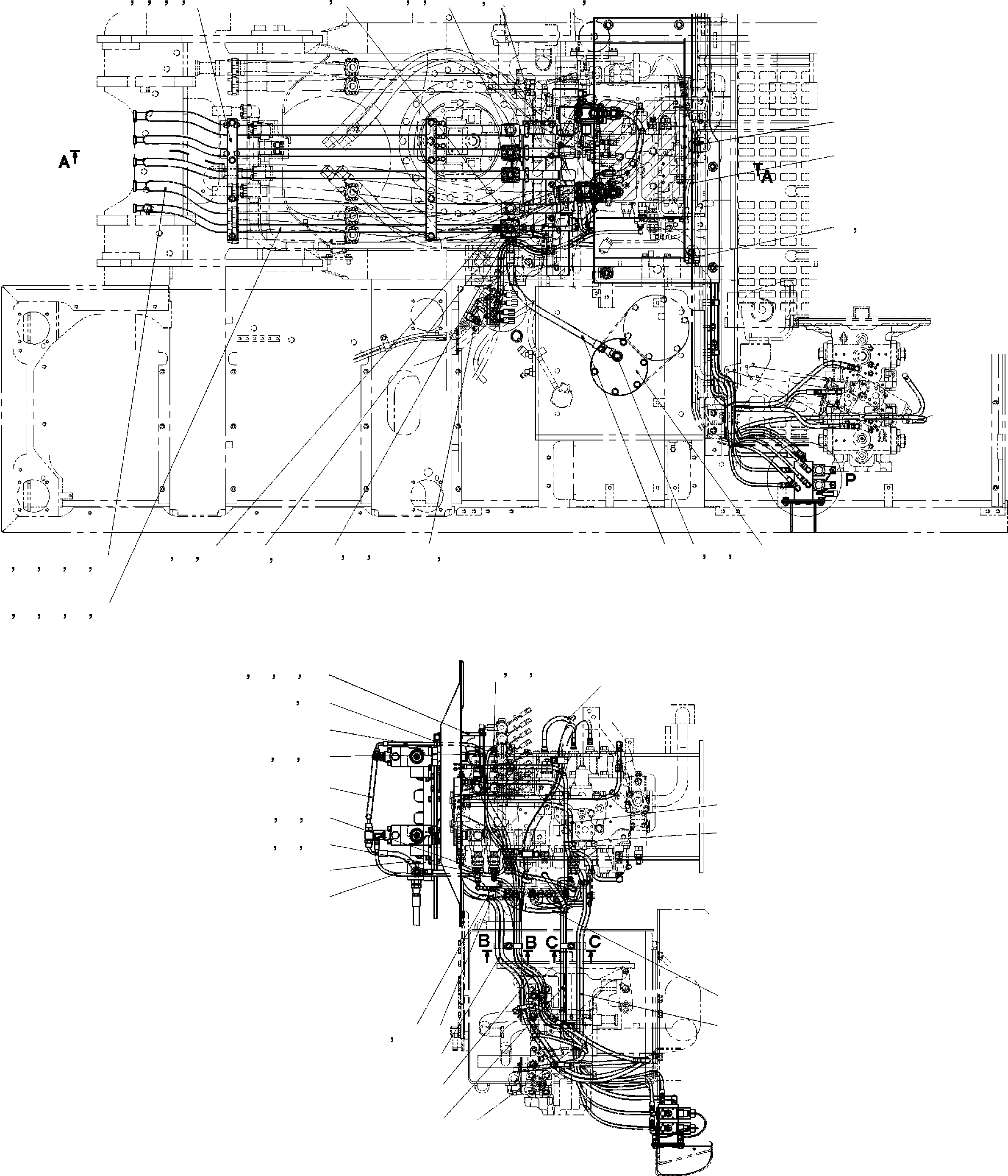 Шланг 709801021 KOMATSU