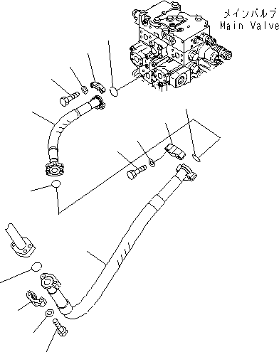 Шланг 207-62-KB210 KOMATSU