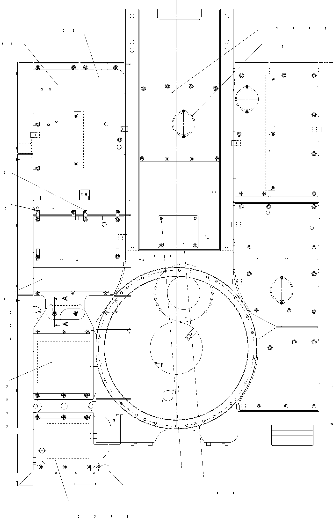 Крышка 207-54-KB711 KOMATSU