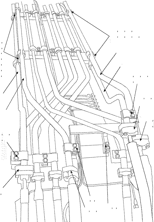 Хомут 207-970-7310NK KOMATSU