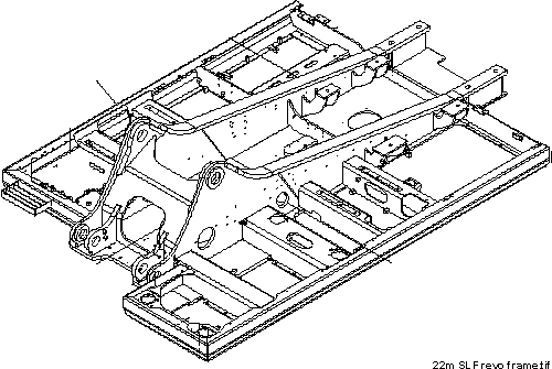 REVO FRAME 207-46-KA751 KOMATSU