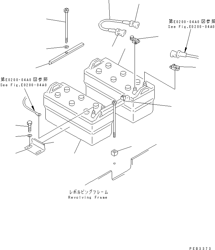 BATTERY, 12V 220AH 208-06-38210 KOMATSU