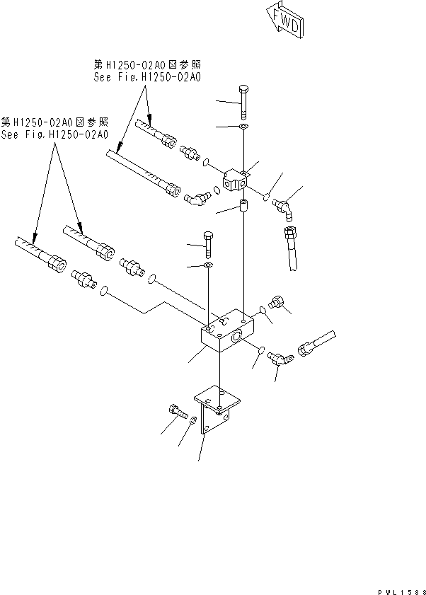 Кронштейн 207-62-64230 KOMATSU