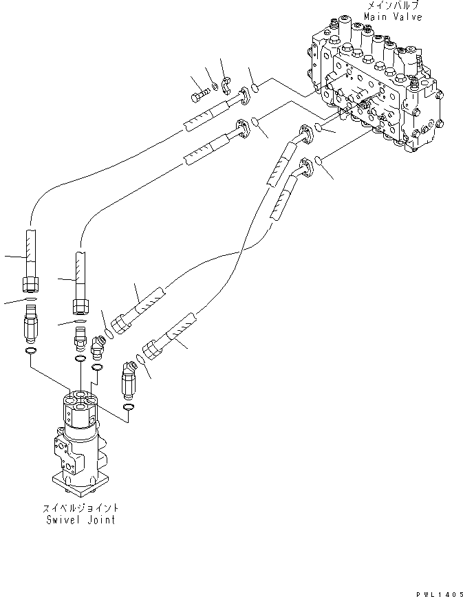 Шланг 207-62-64720 KOMATSU
