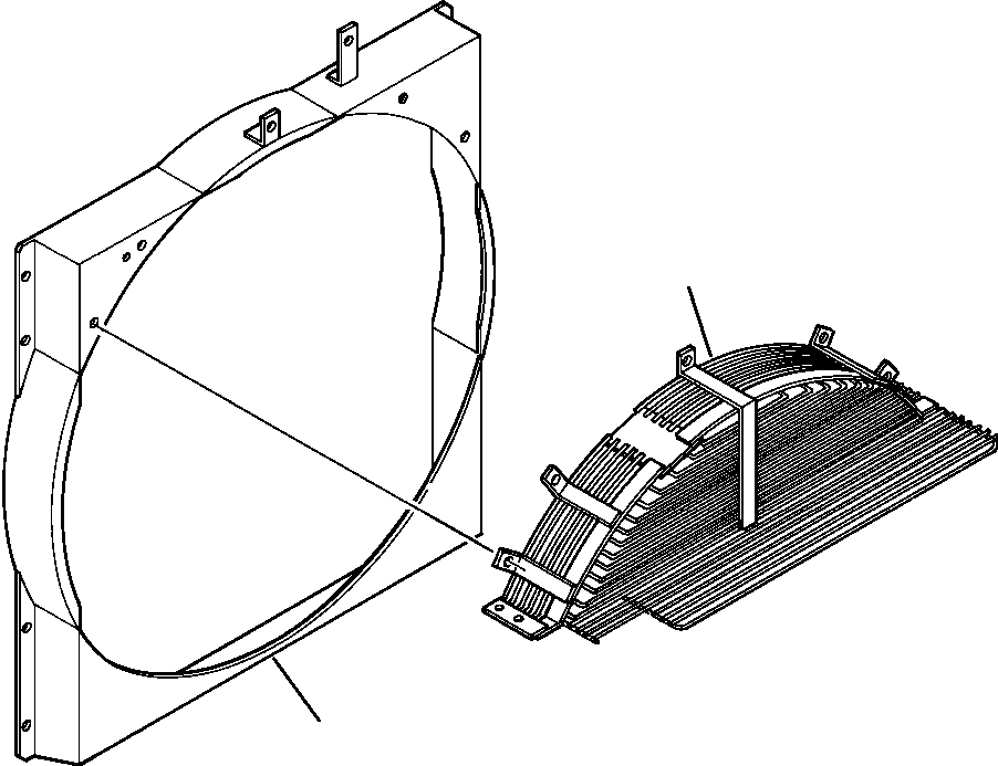 GUARD, FINGER 208-03-58132 KOMATSU