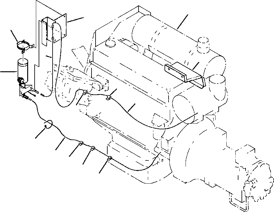 Провод 208-06-58170 KOMATSU