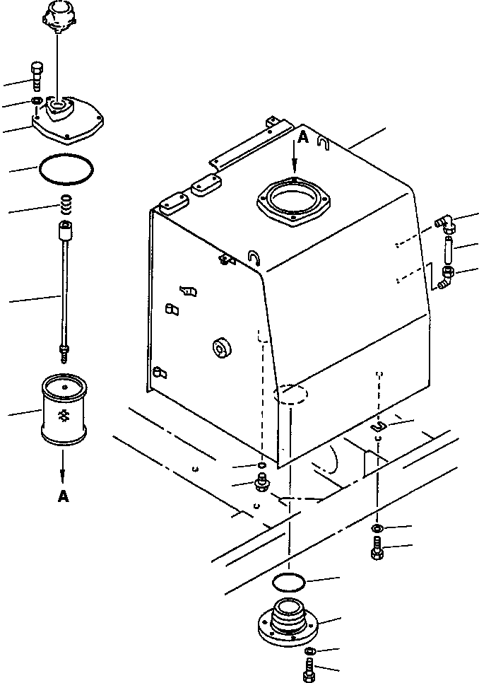 Крышка 208-60-51252 KOMATSU