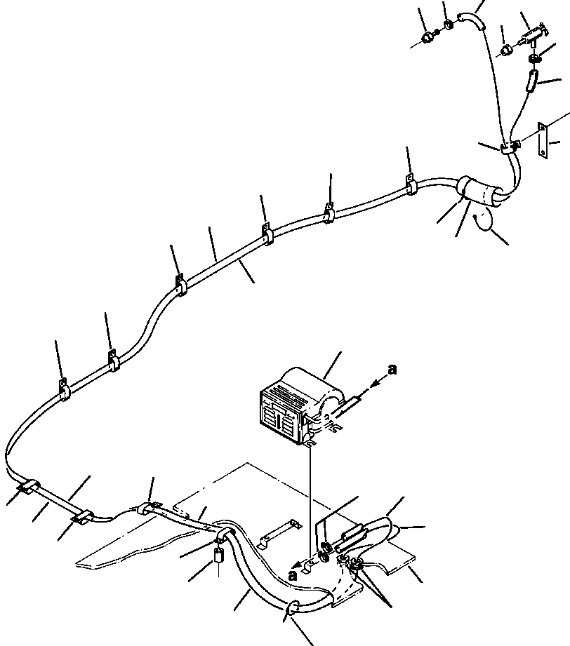 Шланг 09483-00463 KOMATSU