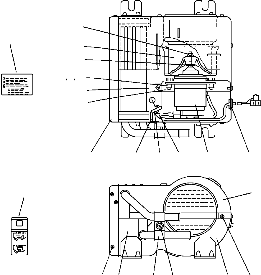 Резистор ND146820-2171 KOMATSU