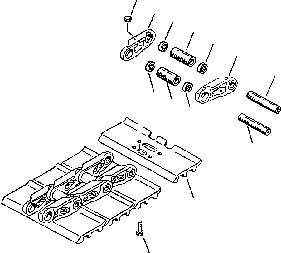 Стандартный штифт 154-98-09032 KOMATSU
