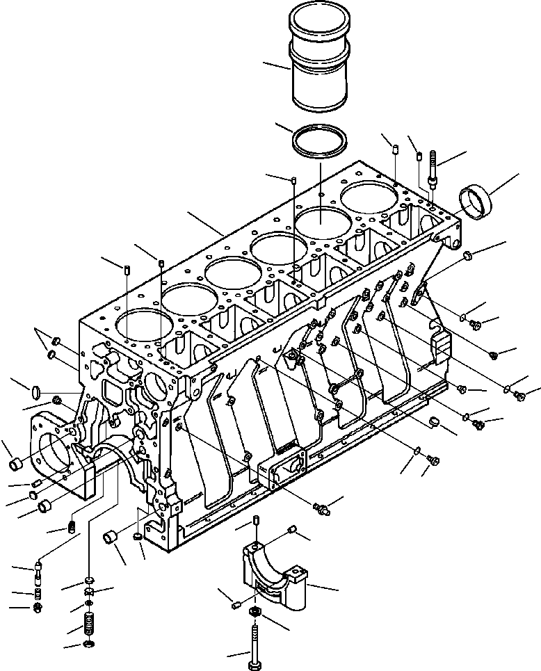 KIT, CYLINDER LINER 1295 192 H91 KOMATSU
