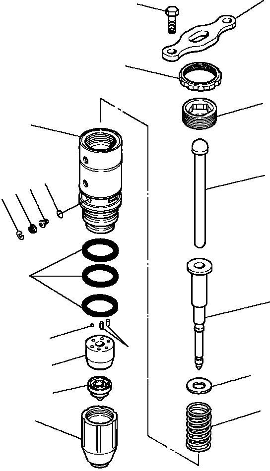 INJECTOR, FUEL 1295 248 H91 KOMATSU