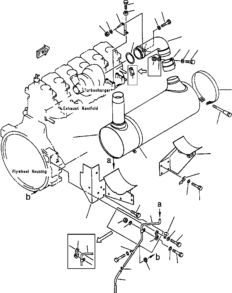 TUBE,DRAIN 6151-13-5810 KOMATSU