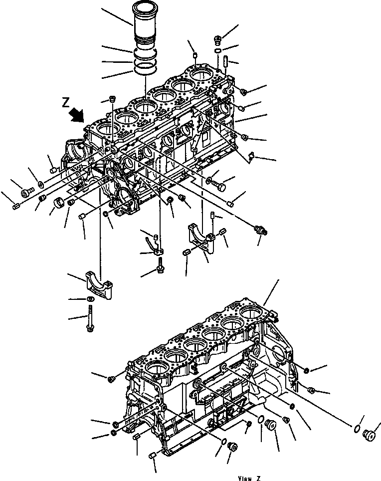 болт 01050-31012 KOMATSU
