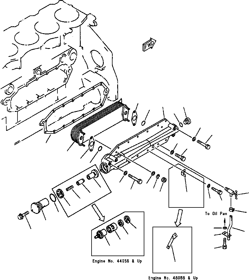 Корпус 6151-63-2140 KOMATSU