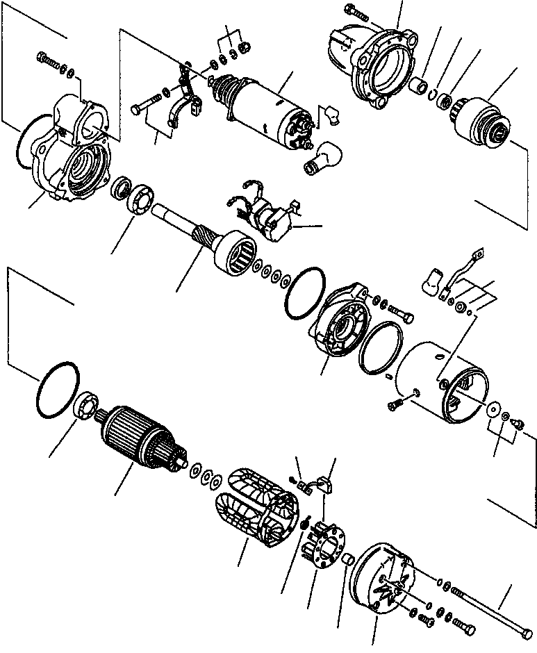 Выключатель в сборе KD0-25000-7340 KOMATSU