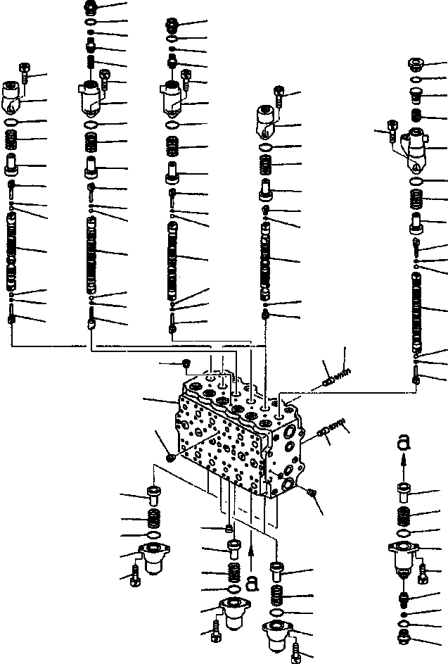 Управляющий клапан 723-48-19100 KOMATSU