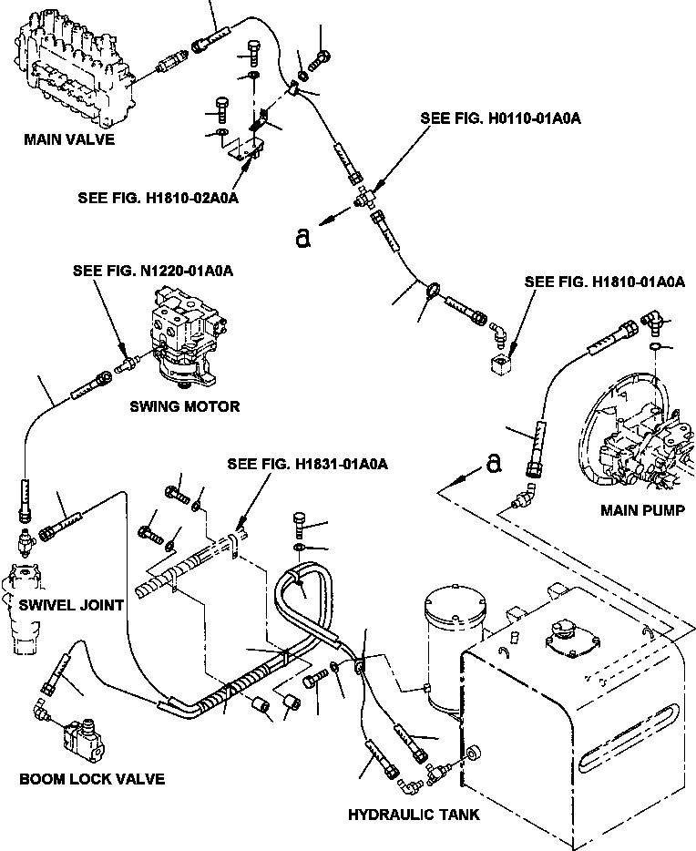 Шланг в сборе 207-62-63820 KOMATSU