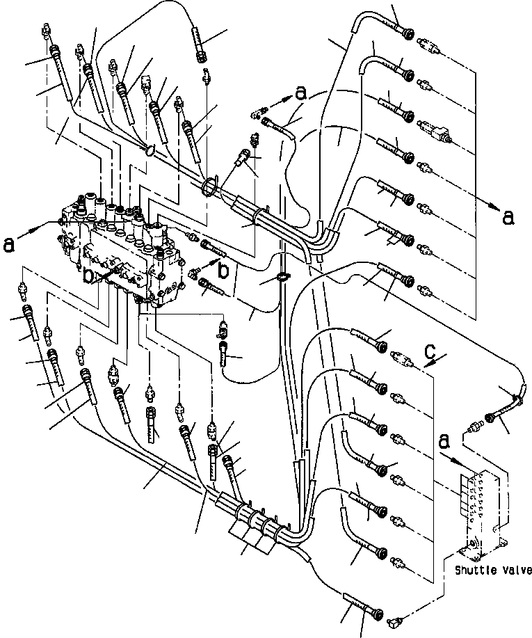 Шланг в сборе 207-62-62953 KOMATSU