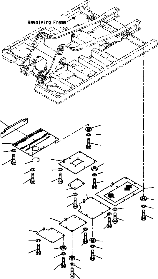 Пластина 208-54-58490 KOMATSU