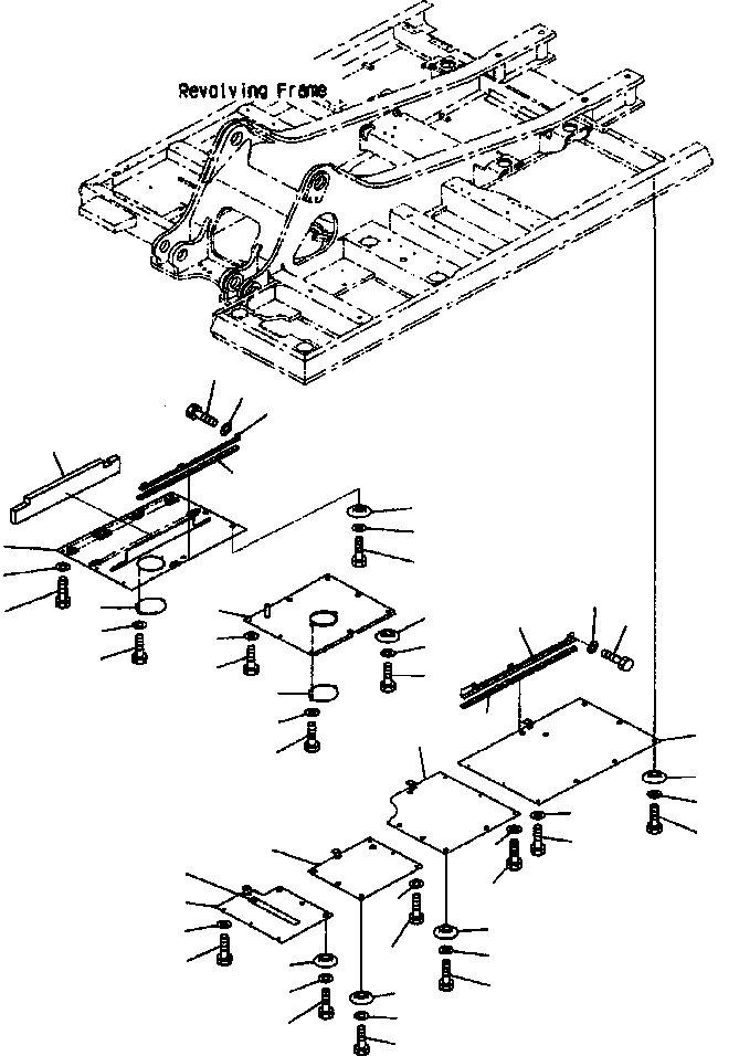 Крышка 207-54-63161 KOMATSU
