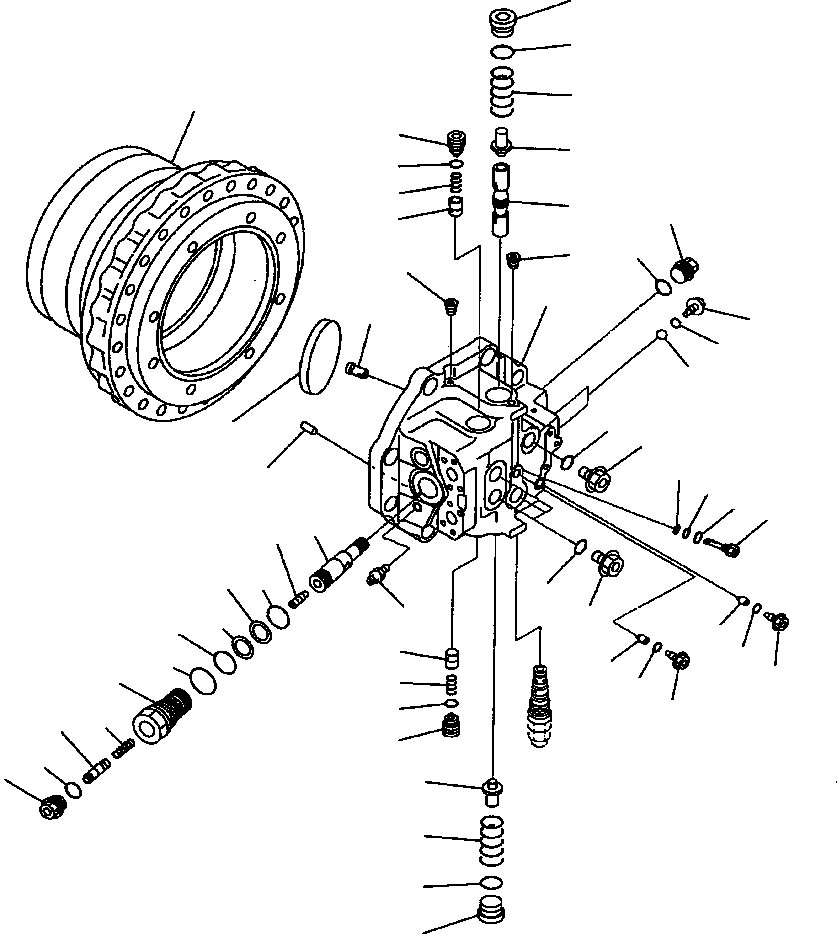 CASE, MOTOR 706-88-40140 KOMATSU