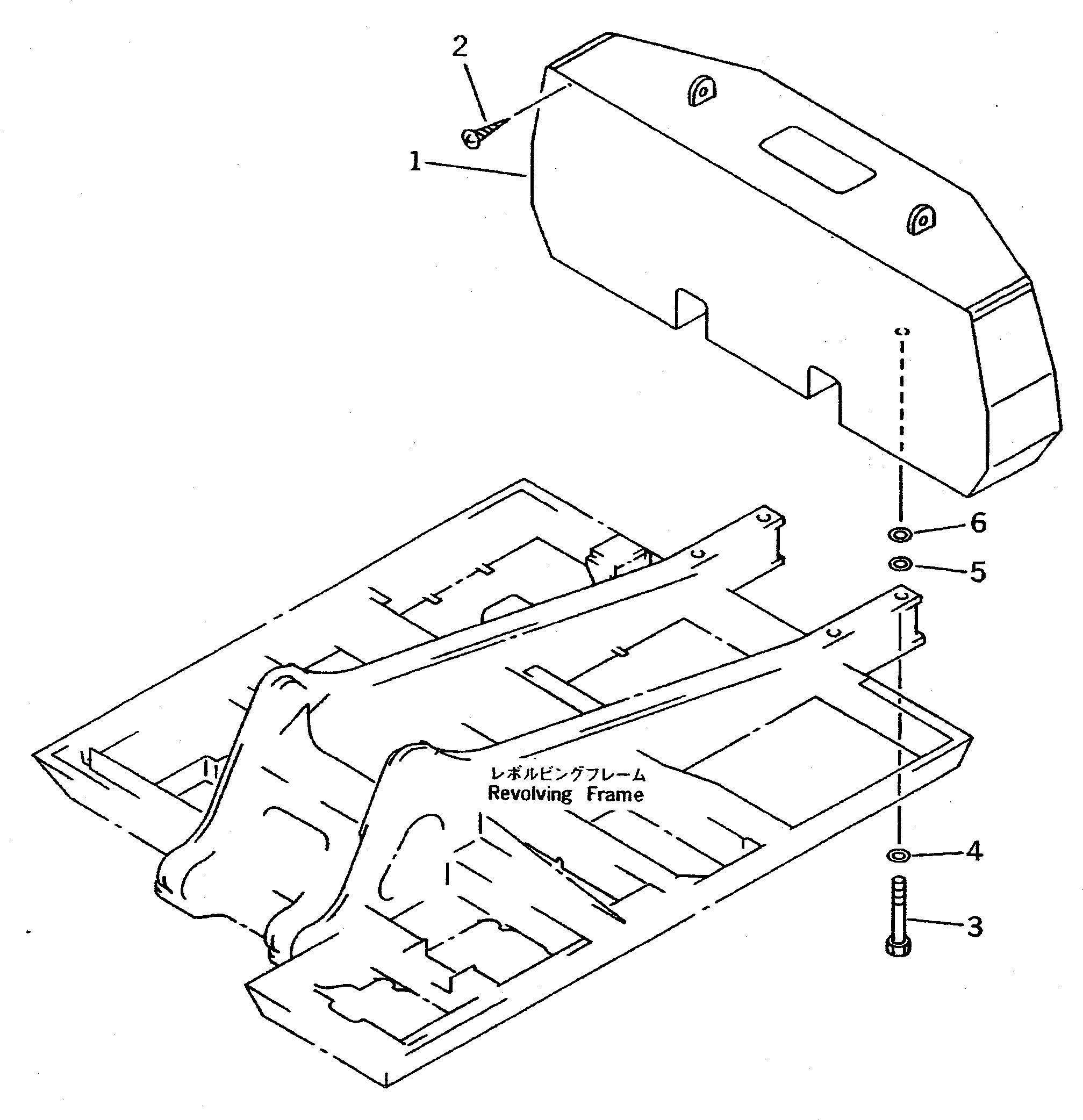 WEIGHT GROUP (\8\208-46-X2100) KOMATSU