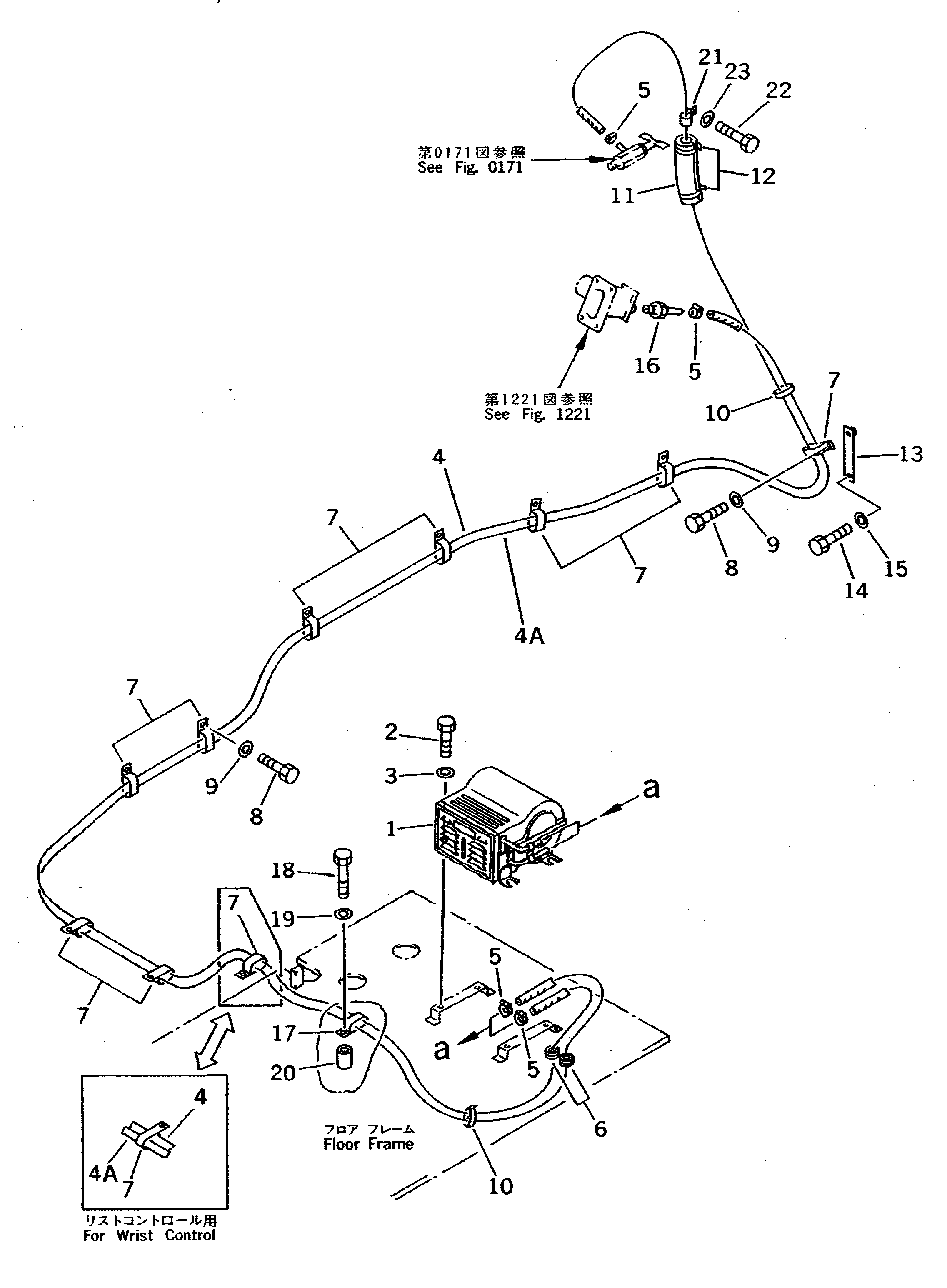 CAR HEATER GROUP (\8\208-977-X110) KOMATSU