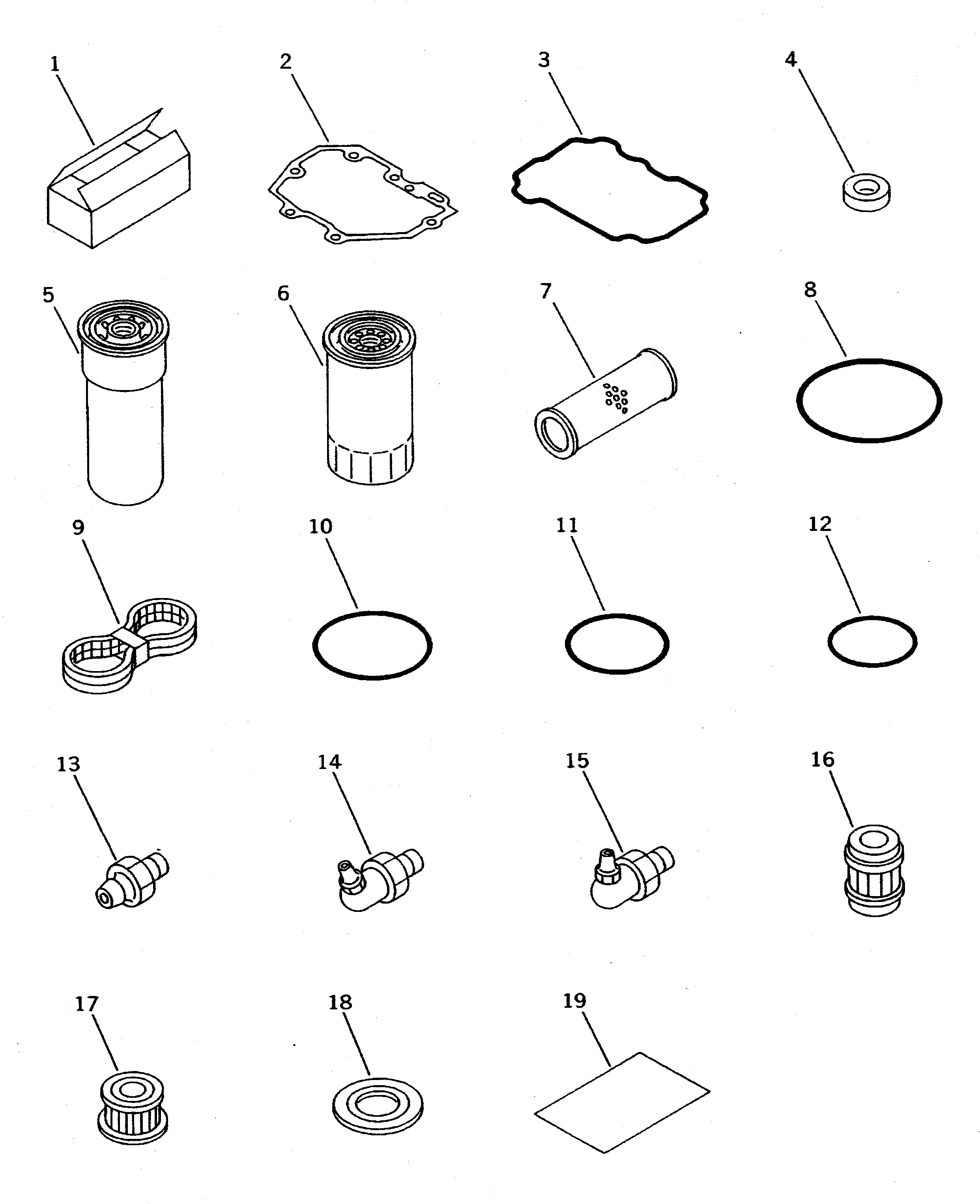 Уплотнительное кольцо круглого сечения 07002-03022 KOMATSU