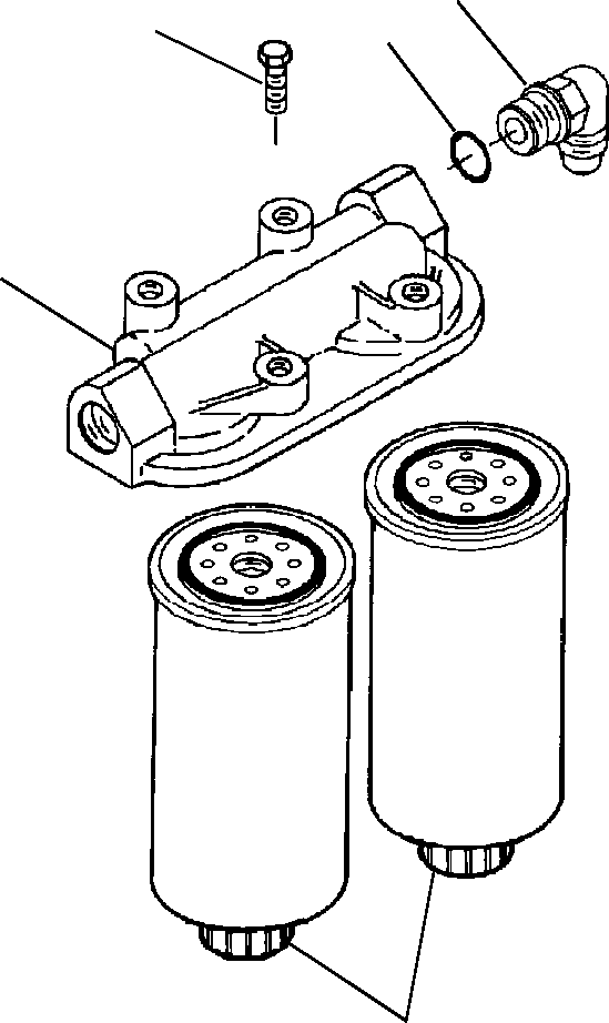 ELEMENT, FUEL FILTER/WATER SEPERATOR 1304 800 H1 KOMATSU